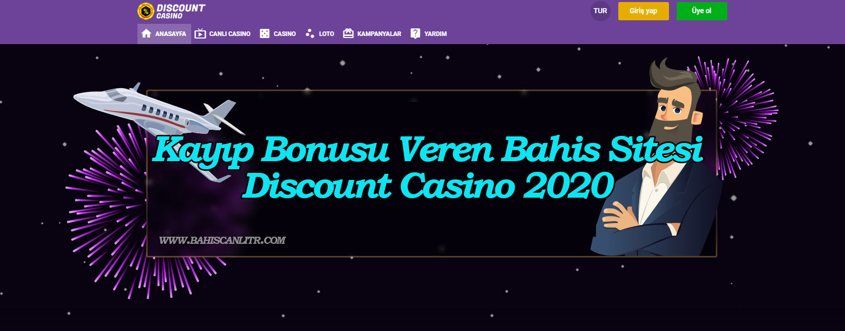 Kayıp Bonusu Veren Bahis Sitesi Discount Casino 2020